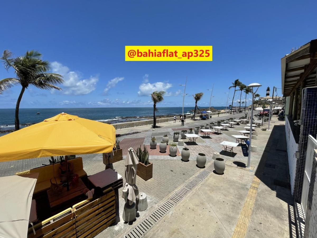Ferienwohnung Flat A Beira Mar Na Barra Salvador da Bahia Exterior foto